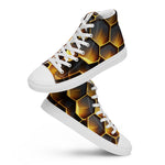 Load image into Gallery viewer, Men’s high top canvas shoes
