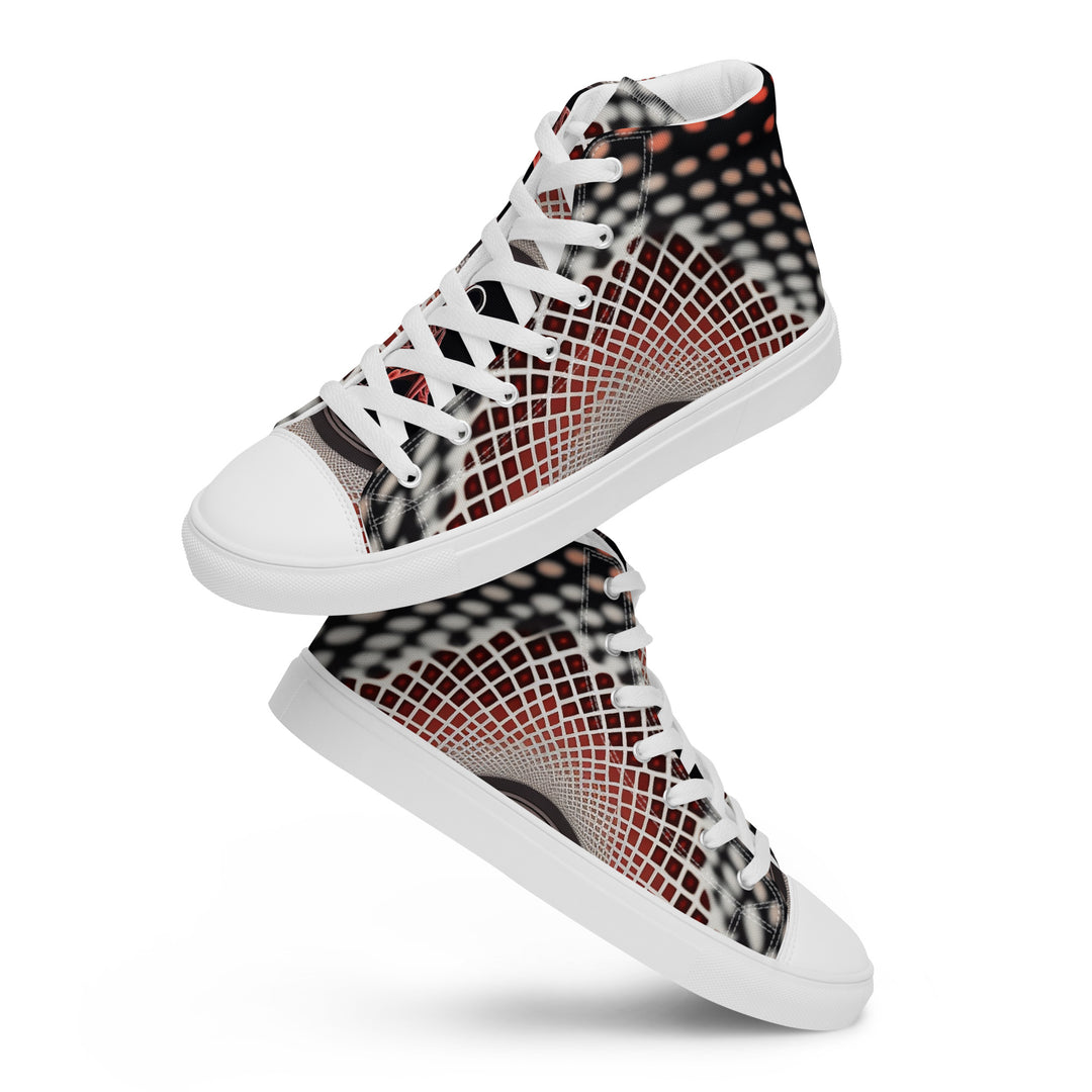 Men’s high top canvas shoes