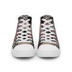 Load image into Gallery viewer, Men’s high top canvas shoes
