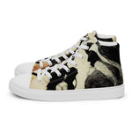 Load image into Gallery viewer, Men’s high top canvas shoes
