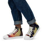 Load image into Gallery viewer, Men’s high top canvas shoes
