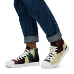 Load image into Gallery viewer, Men’s high top canvas shoes
