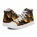 Load image into Gallery viewer, Men’s high top canvas shoes
