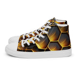 Load image into Gallery viewer, Men’s high top canvas shoes
