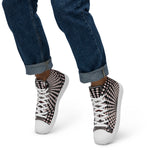 Load image into Gallery viewer, Men’s high top canvas shoes
