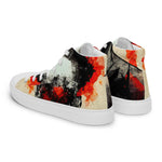 Load image into Gallery viewer, Men’s high top canvas shoes
