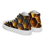 Load image into Gallery viewer, Men’s high top canvas shoes
