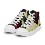 Load image into Gallery viewer, Men’s high top canvas shoes
