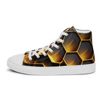 Load image into Gallery viewer, Men’s high top canvas shoes
