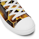 Load image into Gallery viewer, Men’s high top canvas shoes
