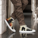 Load image into Gallery viewer, Men’s high top canvas shoes
