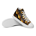 Load image into Gallery viewer, Men’s high top canvas shoes
