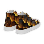 Load image into Gallery viewer, Men’s high top canvas shoes
