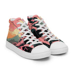 Load image into Gallery viewer, Men’s high top canvas shoes
