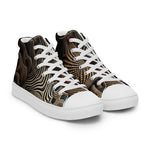 Load image into Gallery viewer, Men’s high top canvas shoes
