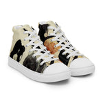 Load image into Gallery viewer, Men’s high top canvas shoes
