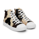 Load image into Gallery viewer, Men’s high top canvas shoes
