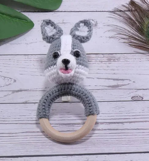 Handwoven Baby Rattle Bracelet