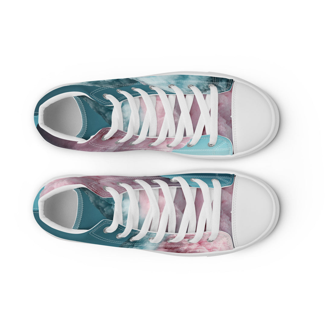 Women’s high top canvas shoes