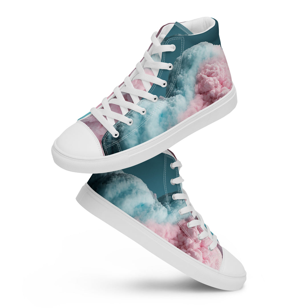 Women’s high top canvas shoes