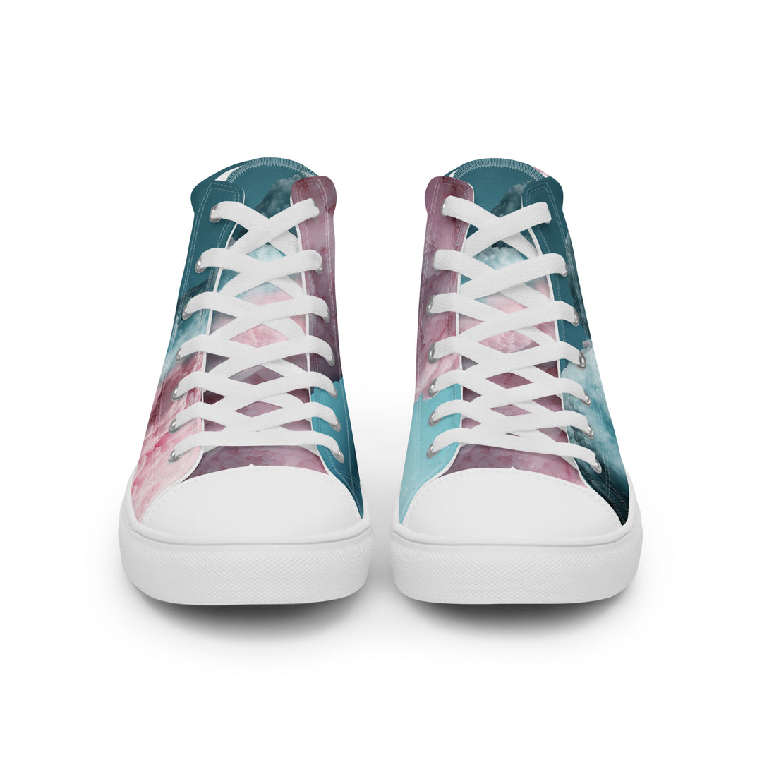 Women’s high top canvas shoes