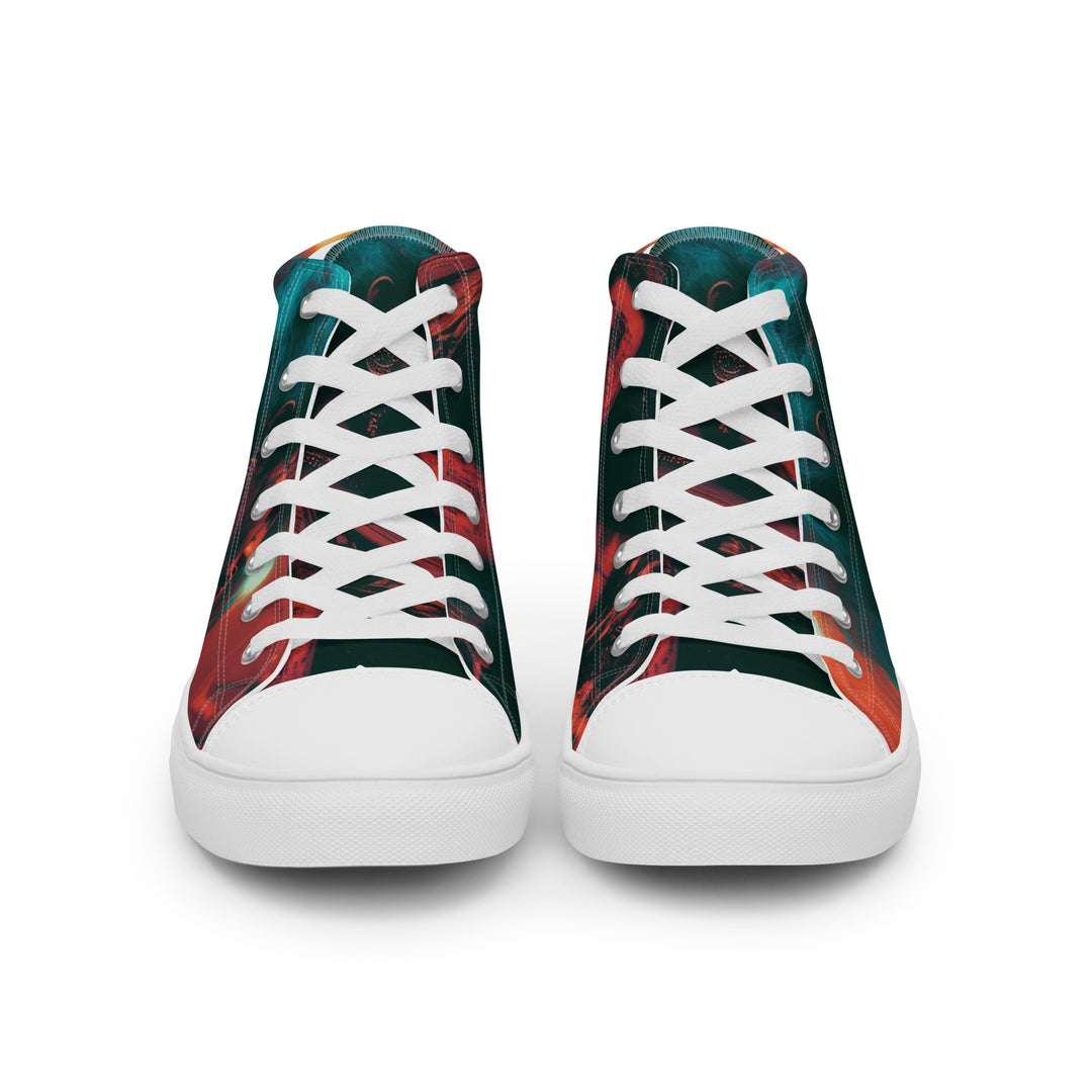 Women’s high top canvas shoes