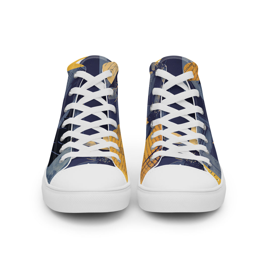 Women’s high top canvas shoes