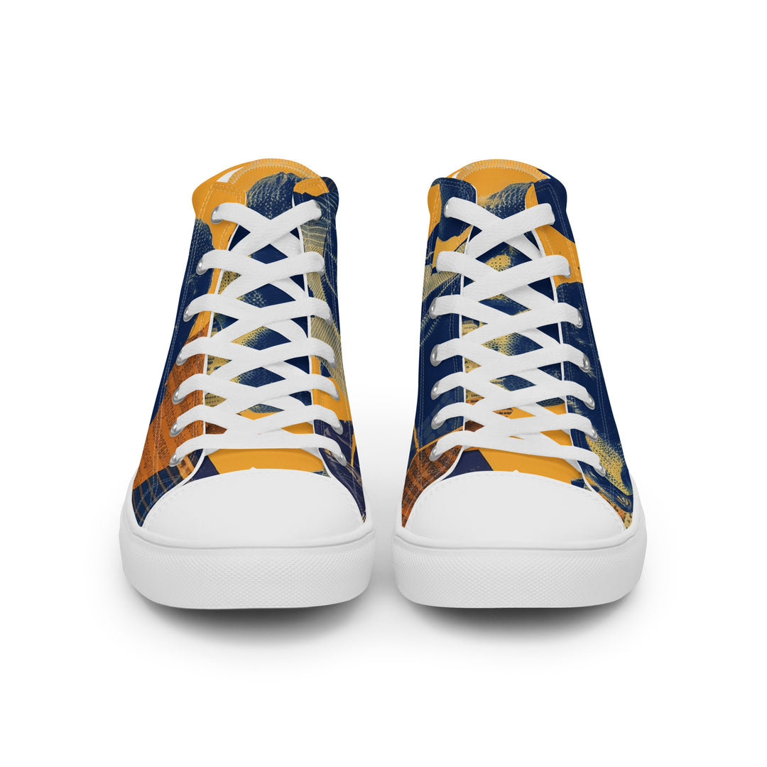 Women’s high top canvas shoes