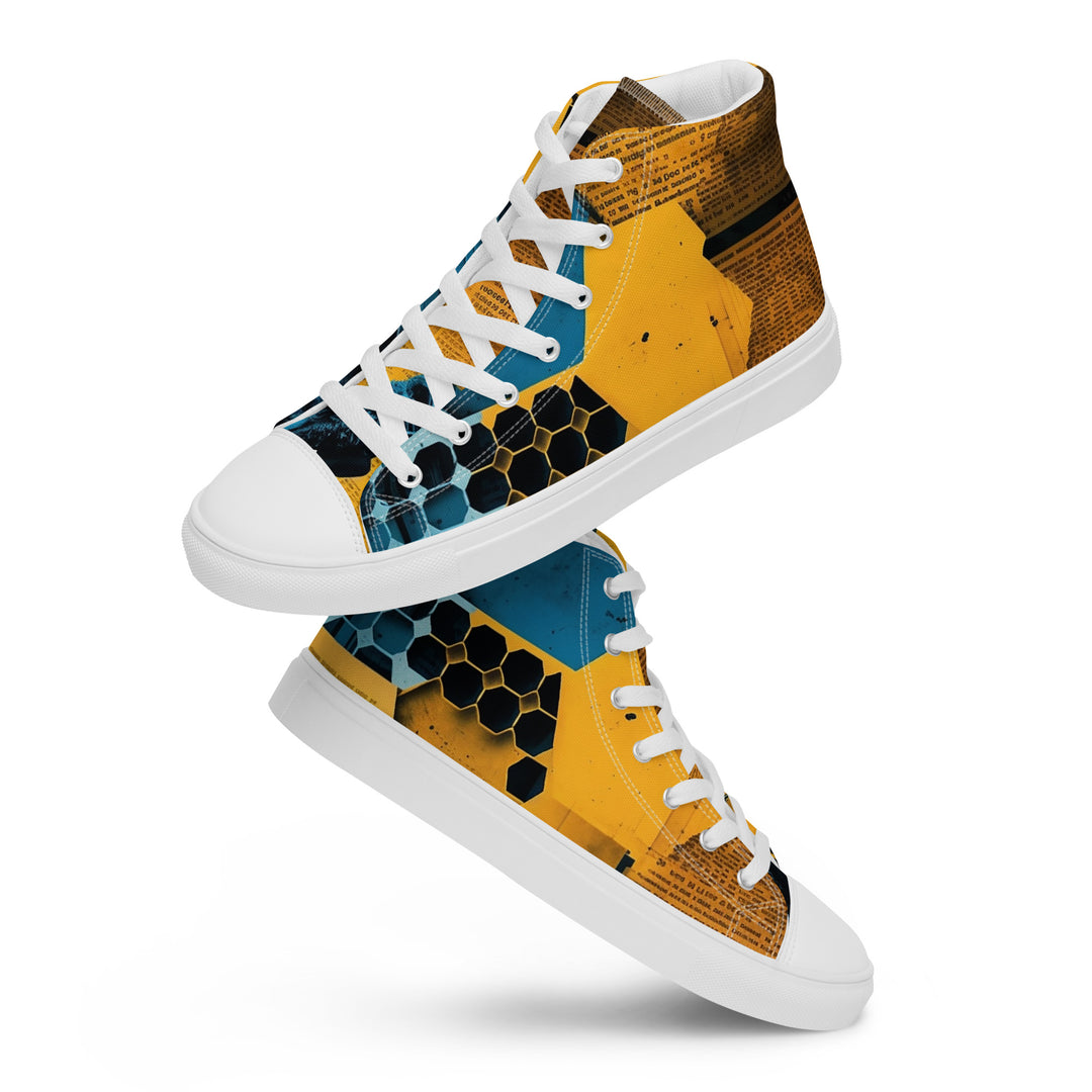 Women’s high top canvas shoes