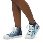 Load image into Gallery viewer, Women’s high top canvas shoes
