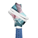 Load image into Gallery viewer, Women’s high top canvas shoes
