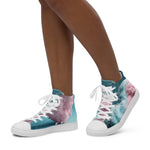 Load image into Gallery viewer, Women’s high top canvas shoes
