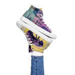 Load image into Gallery viewer, Women’s high top canvas shoes
