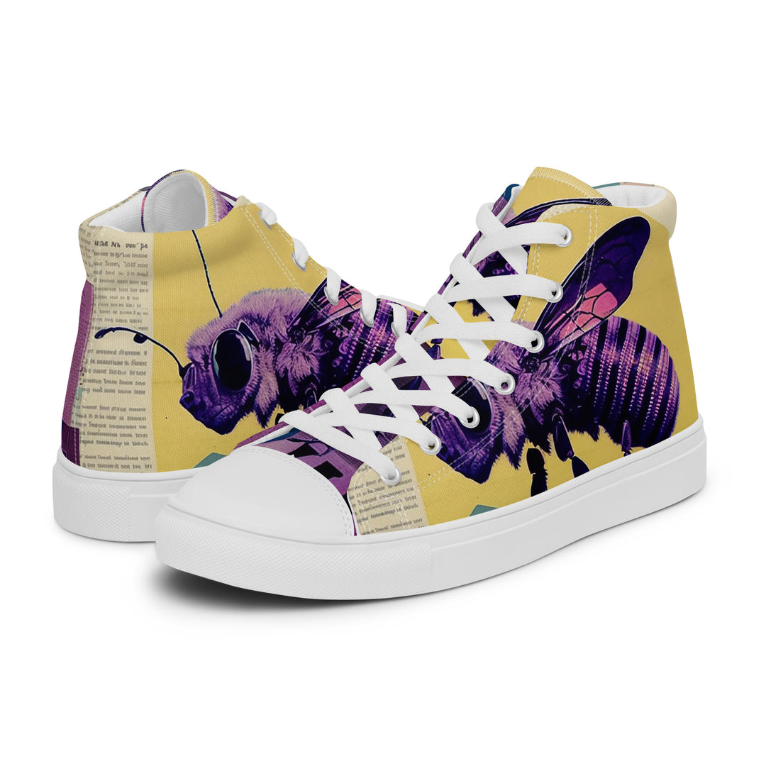 Women’s high top canvas shoes