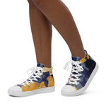 Load image into Gallery viewer, Women’s high top canvas shoes
