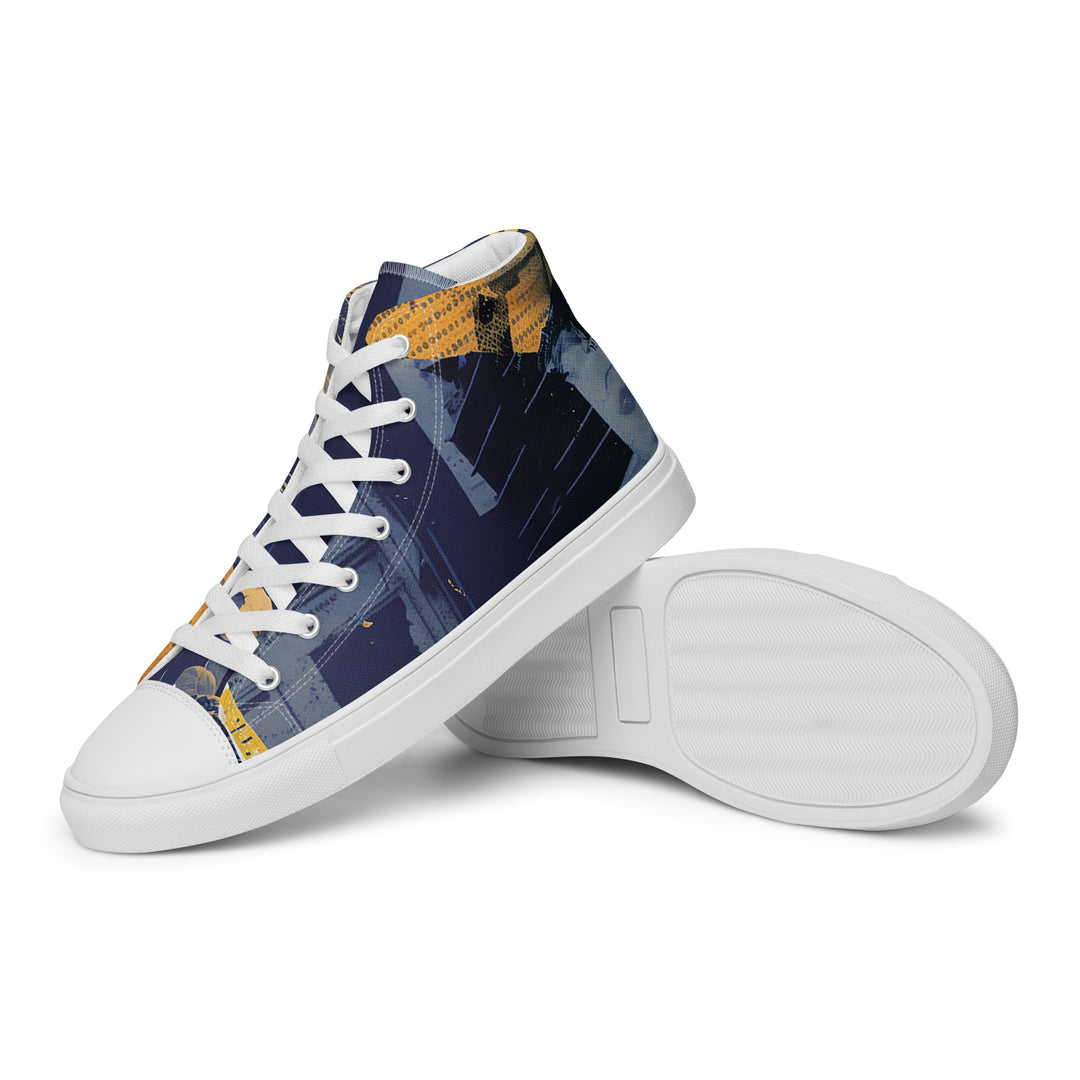 Women’s high top canvas shoes