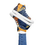 Load image into Gallery viewer, Women’s high top canvas shoes
