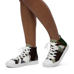 Load image into Gallery viewer, Women’s high top canvas shoes
