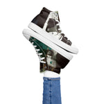 Load image into Gallery viewer, Women’s high top canvas shoes
