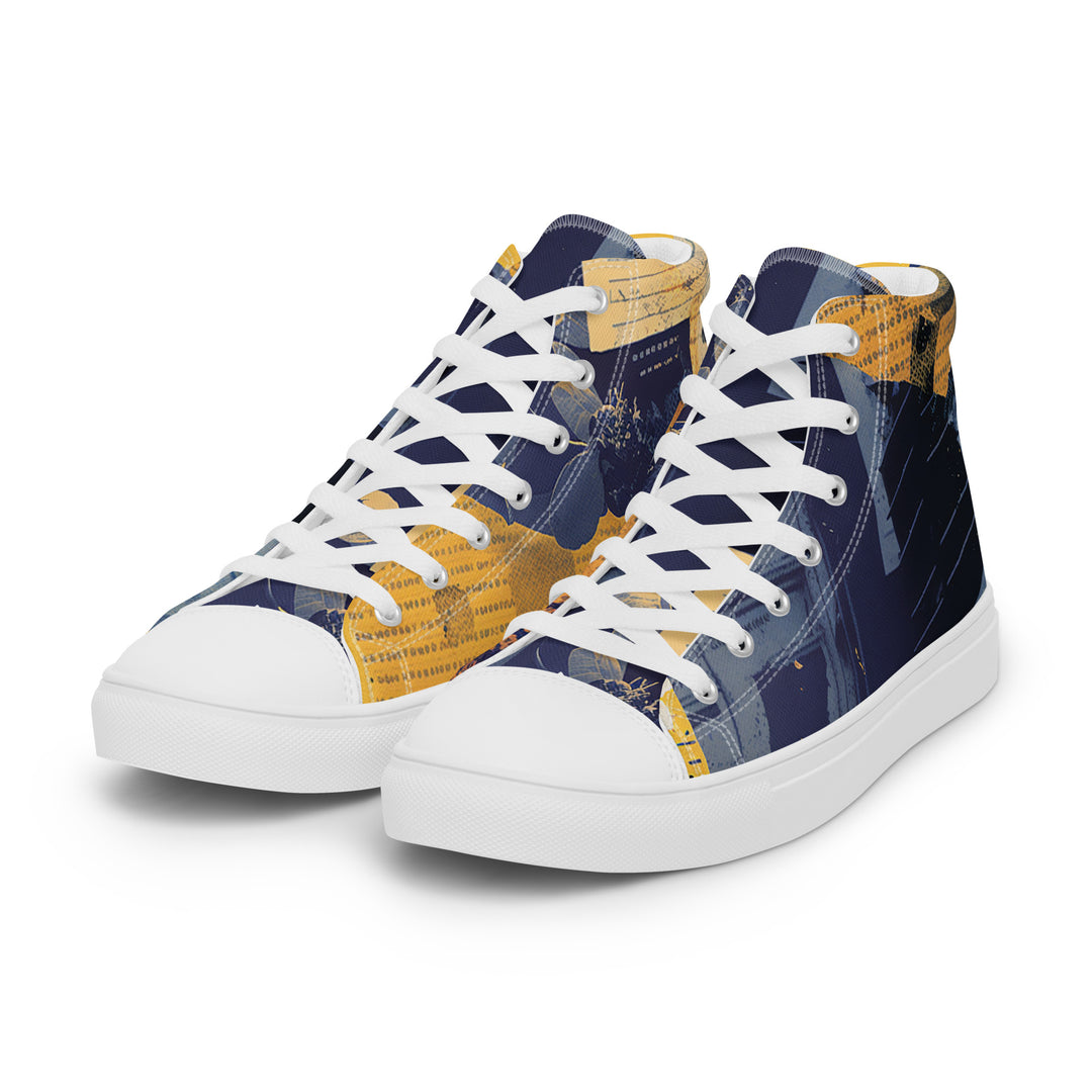 Women’s high top canvas shoes