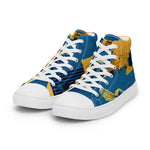 Load image into Gallery viewer, Women’s high top canvas shoes
