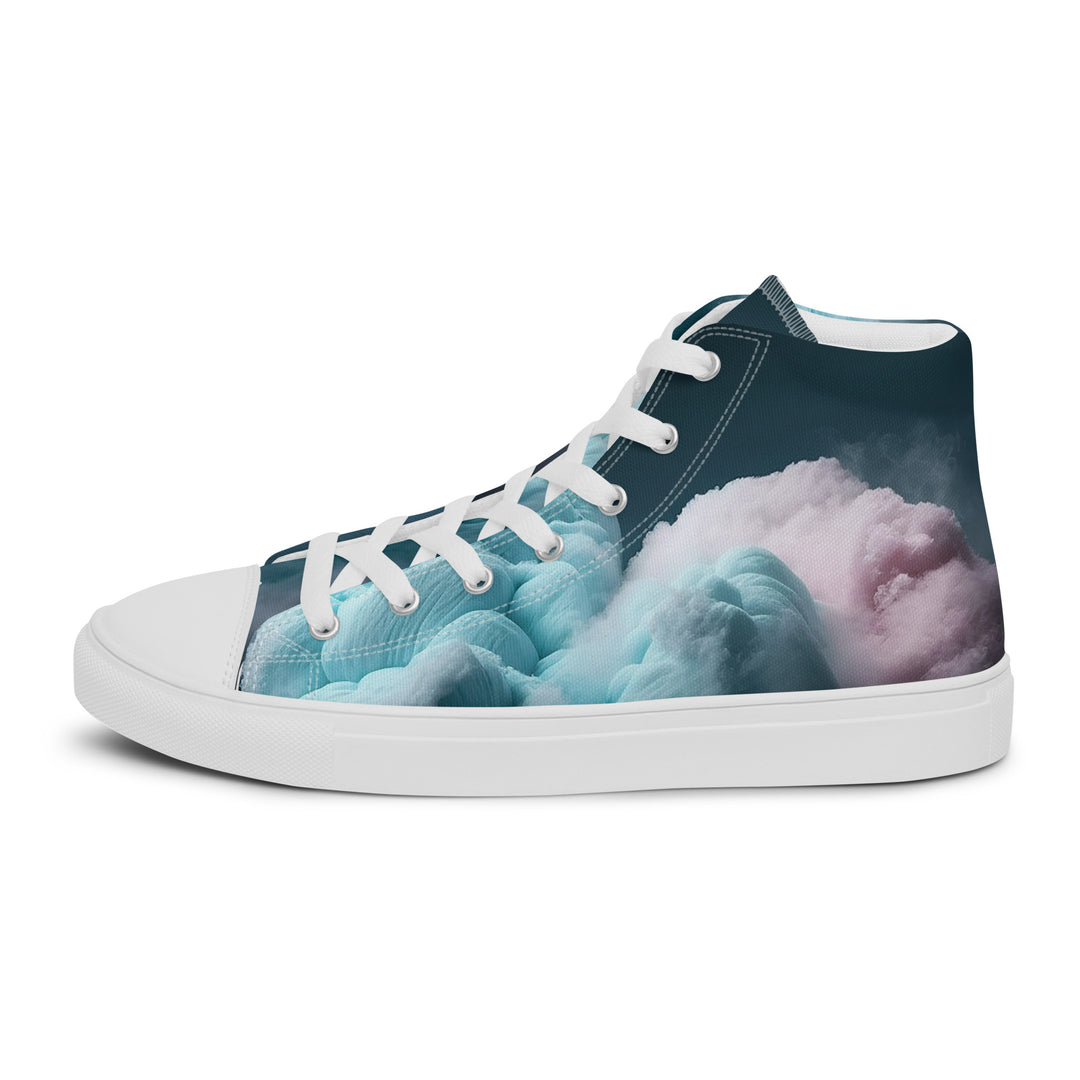 Women’s high top canvas shoes