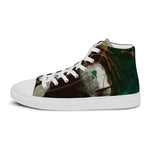 Load image into Gallery viewer, Women’s high top canvas shoes
