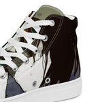 Load image into Gallery viewer, Women’s high top canvas shoes
