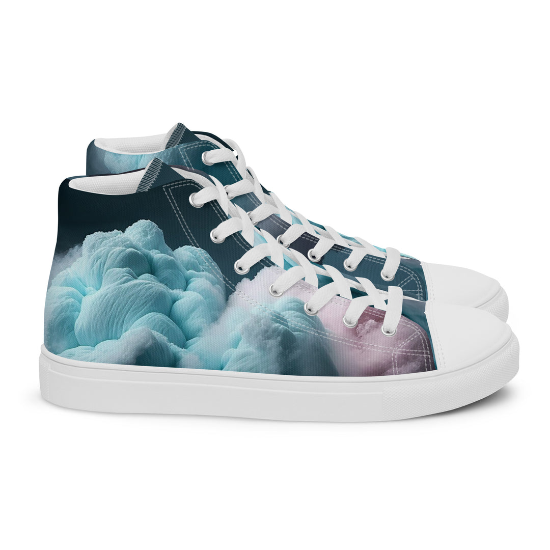 Women’s high top canvas shoes