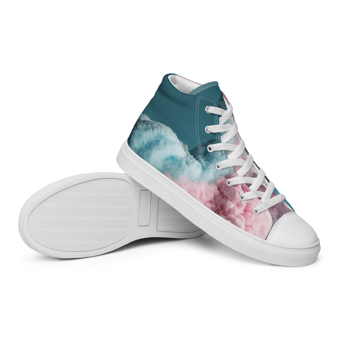 Women’s high top canvas shoes