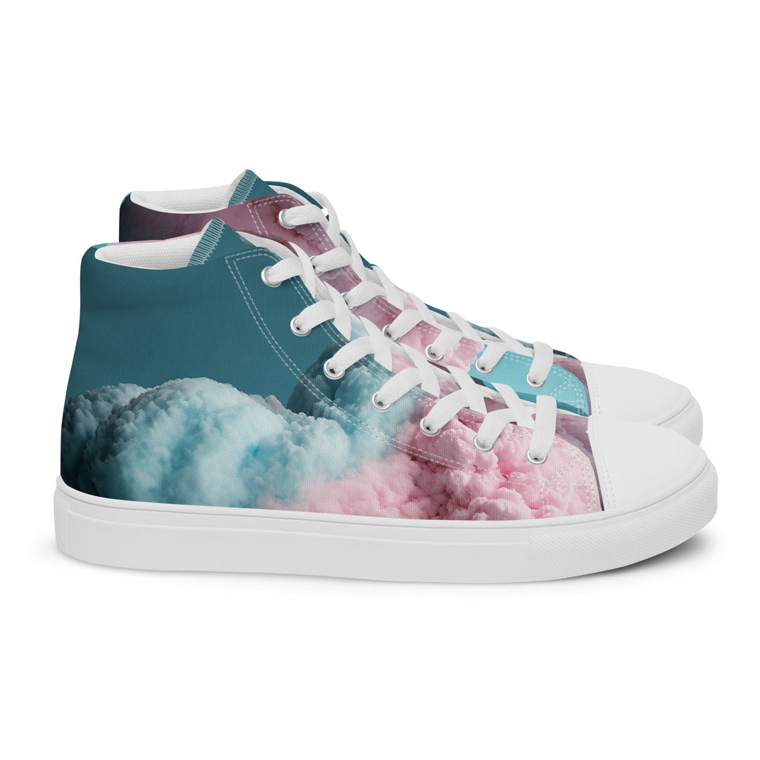 Women’s high top canvas shoes