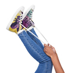 Load image into Gallery viewer, Women’s high top canvas shoes
