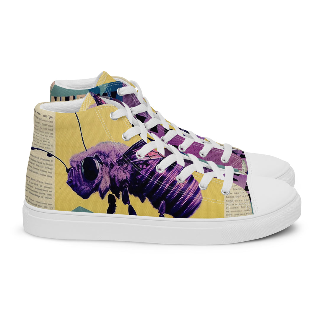 Women’s high top canvas shoes