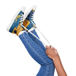 Load image into Gallery viewer, Women’s high top canvas shoes
